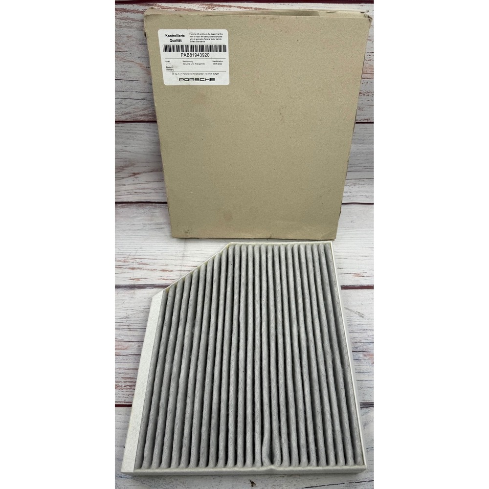 Porsche Genuine Cabin Air Filter PAB81943920 VW AG 8K0 819 439 C Mann Germany